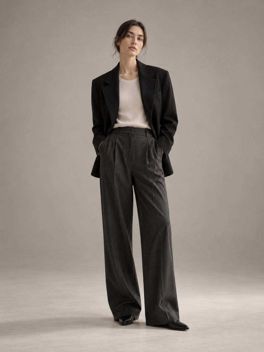 Black Form Tailored Jacket